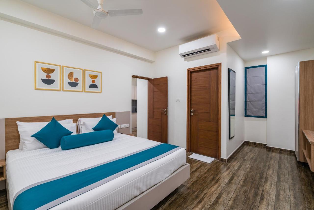 Skyla Studios & Suites - Hitech City Hyderabad Eksteriør billede